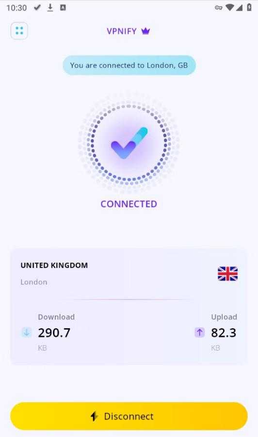 【vpn软件】vpnify最新v2.2.3解锁付费版/一键畅连全球